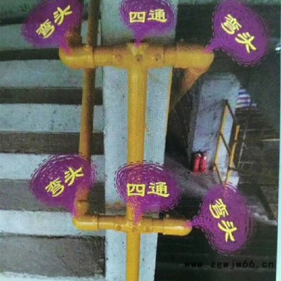 工具化三通 建筑器材 标准化建筑器材三通 48钢管连接通 工地防护栏紧固配件 楼梯栏杆接头 淘气堡管件