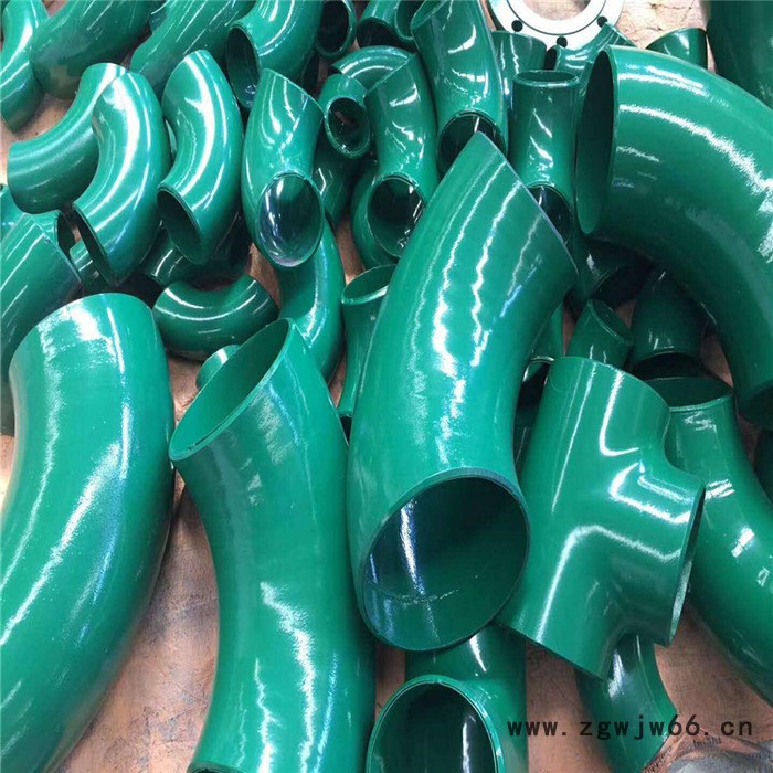 涂塑管件 DN200内外防腐涂塑管件厂家图2