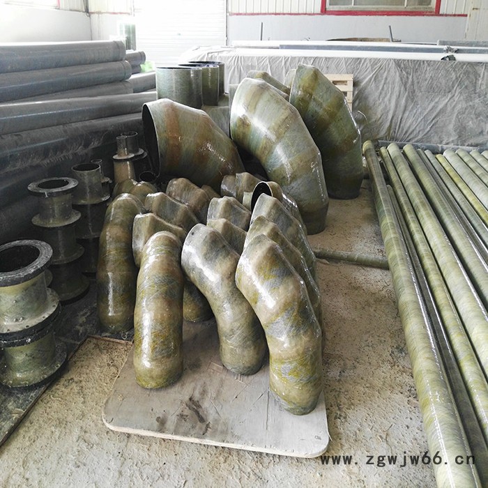 智晨 玻璃钢管件玻璃钢脱硫管件 脱硫浆液管件玻璃钢法兰弯头图5