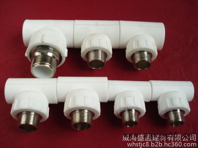 现货** 白色PPR直接管件 不锈钢PPR管件图6