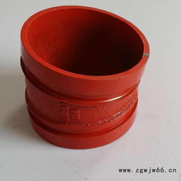 山东百顺沟槽式管件 消防管件 供水管件   45°沟槽弯头 弯头图4