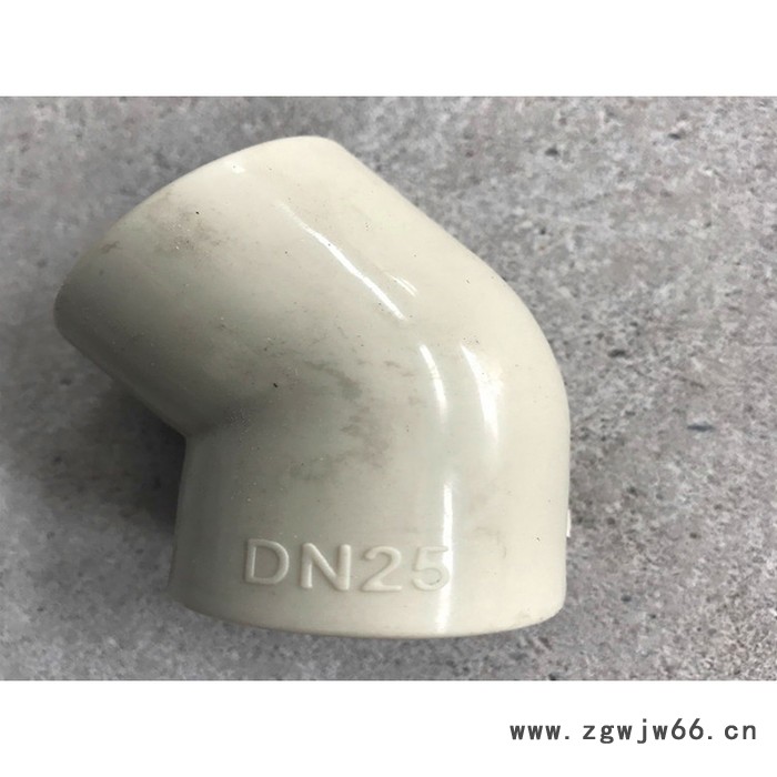 直通 **PPH管件PP管件PPH弯头pp弯头pph水管厂家图2