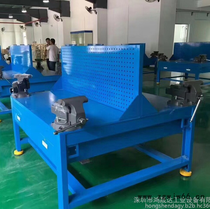 鸿晟达广州六角工作台 重型钳工台 钳工工作台 实训钳工台图2
