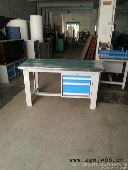 供应联鑫源榉木钳工台、深圳防静电钳工台直销图3