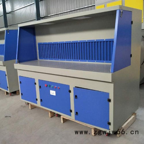 荣信环保现货除尘工作台 焊接环保设备 钳工工作台 规格多样图3