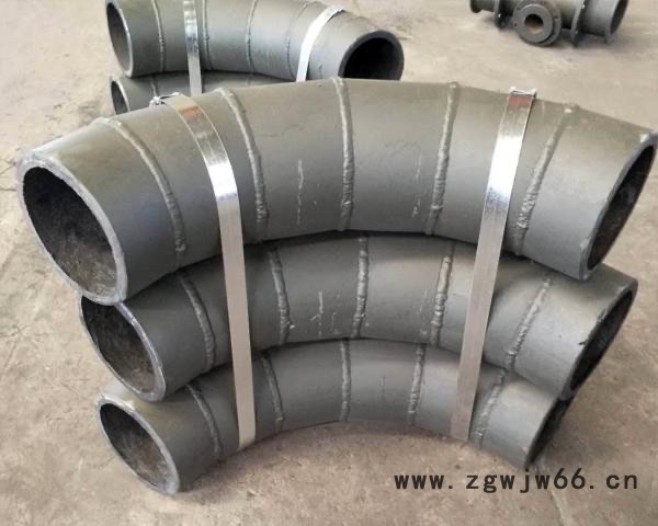 宏润实体厂家加工 耐磨弯头  衬胶管件 耐磨管件 双金属耐磨管 特价图2