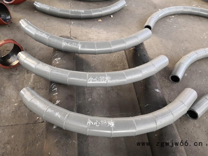 宏润实体厂家加工 耐磨弯头  衬胶管件 耐磨管件 双金属耐磨管 特价图3