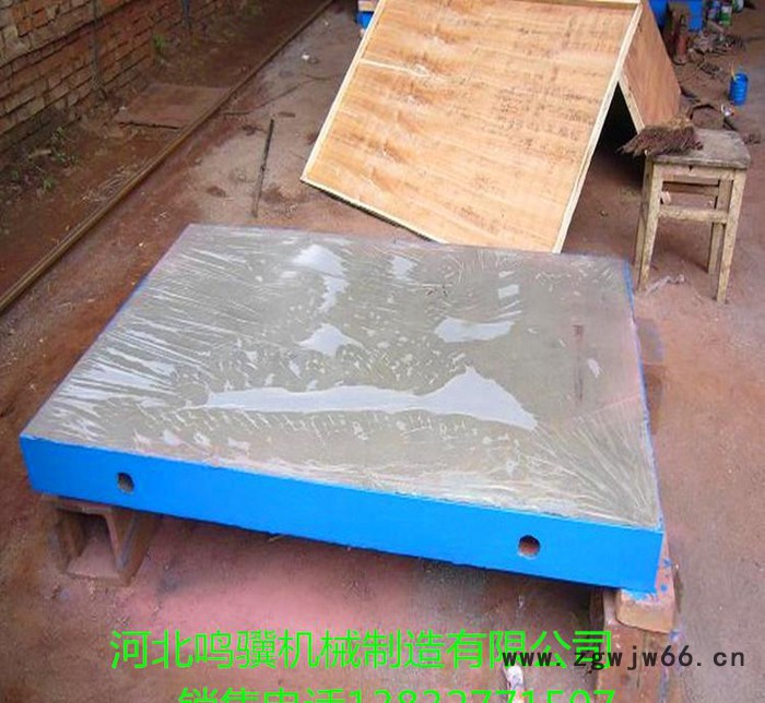 河北重型模具铸铁台面/流水线钢板四人钳工平台工作台/钳工操作桌图3