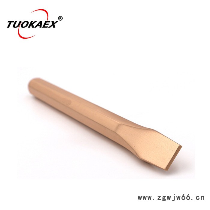 拓开100-500mm 防爆六角扁铲，防爆扁凿防爆扁铲铝青铜圆形扁铲铍青铜钳工扁铲图6