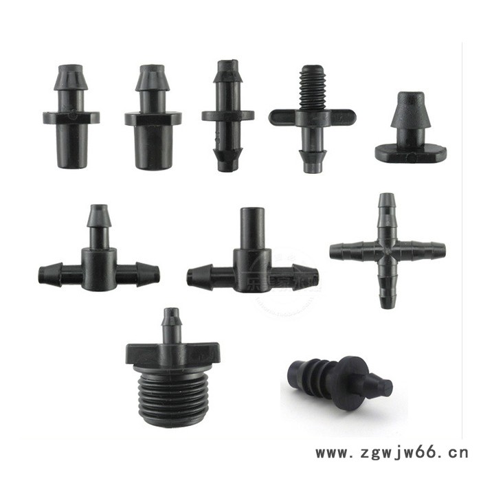 厂家批发销售滴灌配件 节水灌溉专用pe管件 pe外连管件 安装方便图4