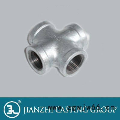 建支管件 河北建支管件 玛钢镀锌管件 **热镀锌玛钢管件 DN25四通现货批发图3