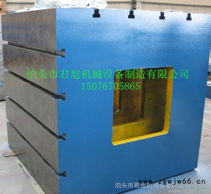 大型数控加工1级铸铁检验平台平板 钳工 T型槽 焊接 测量工图3