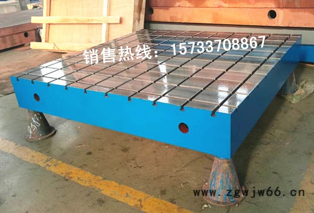 恒丰HF9511 铸铁钳工检测划线平台图2