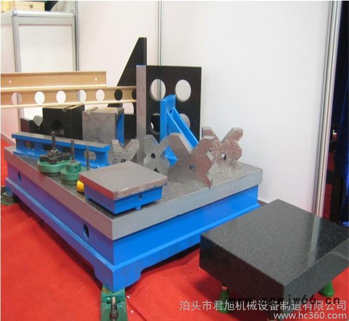 铸铁 球铁 划线 焊接 检验 装配 钳工工作台 测量 T型槽图2