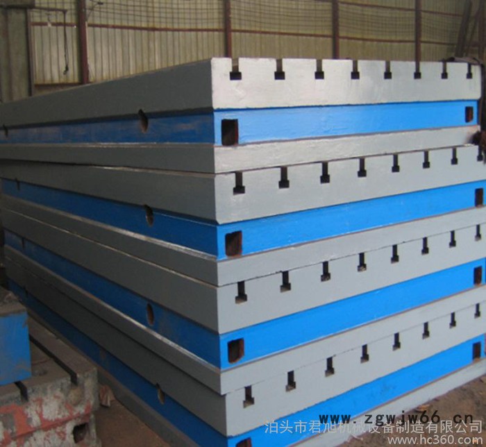 泊头铸铁平台平板T型槽 焊接 装配 检验 划线钳工工作台 质图2