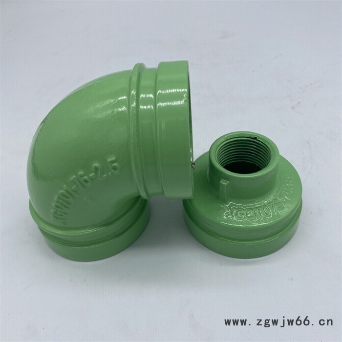 龙塑管件 消防管件 消防沟槽弯头 厂家图4