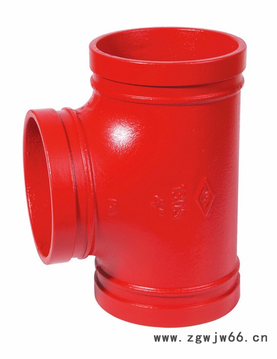 迈克管件 **沟槽管件 DN200三通 消防系统专用管件图2