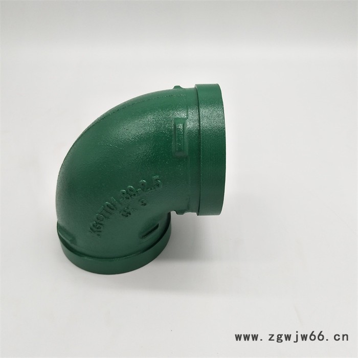 快速链接管件 沟槽弯头 龙塑管件厂家图3