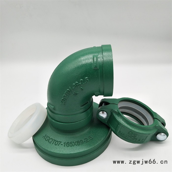 快速链接管件 沟槽弯头 龙塑管件实力厂家图4