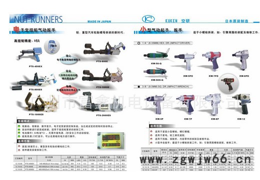 KUKEN（空研）定扭矩气动工具 PTS-800ES图5