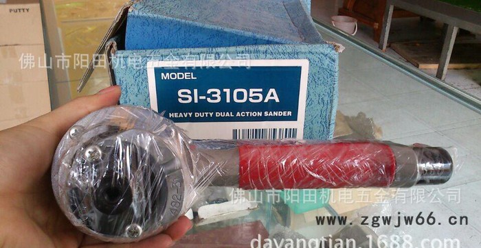 日本原装信浓气动工具 气动磨光机 圆盘砂光机 SI-3105A研磨机图2