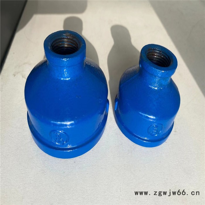 龙塑专业生产加工涂塑丝接  丝扣  水暖 玛钢管件 涂塑丝接管件图3