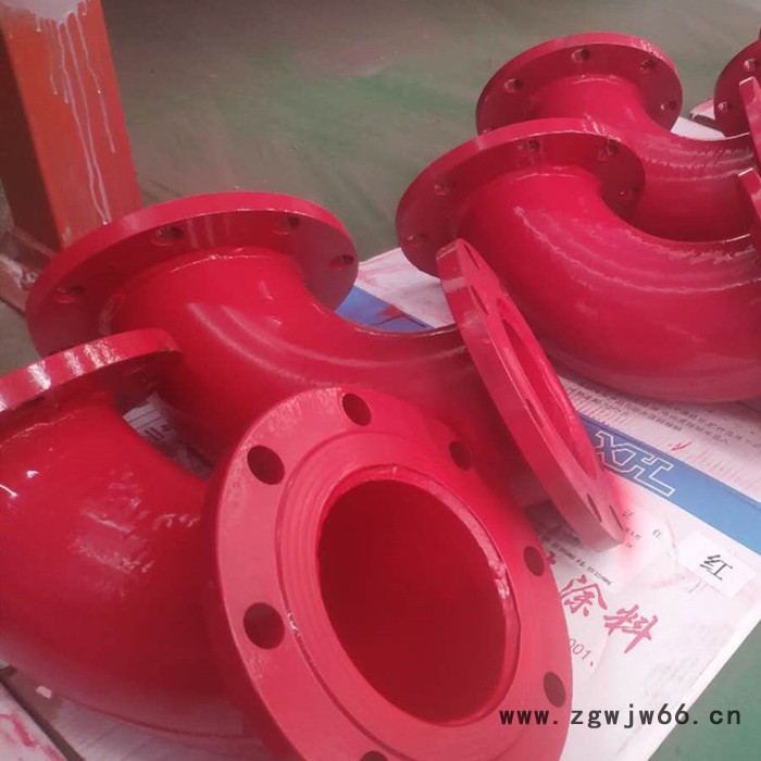 沧州乾东直销涂塑管件 消防沟槽管件 环氧煤沥青防腐管件 涂塑弯头 涂塑三通 规格齐全图4