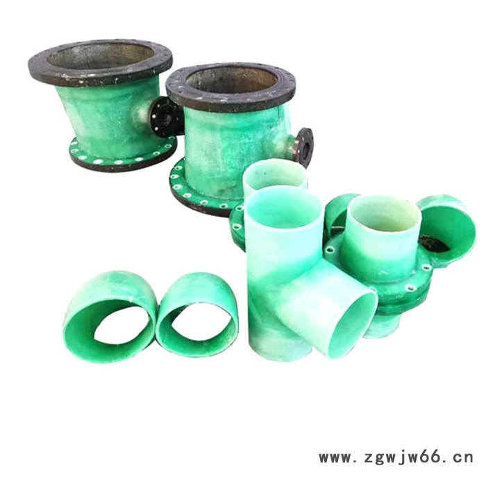 玻璃钢风阀 管道管件 玻璃钢法兰 弯头 异形管件  华强 生产图2