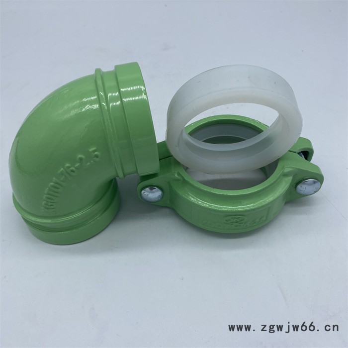 厂家报价 龙塑管件 沟槽弯头 快速链接管件图4