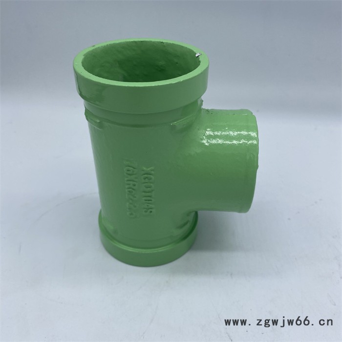 龙塑管件 消防管件 对焊三通厂家工艺图4