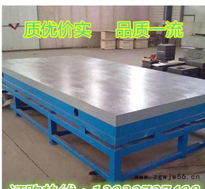 直销建丰铸铁加厚平板钳工维修工作桌划线检验基础平台机床工作台图2