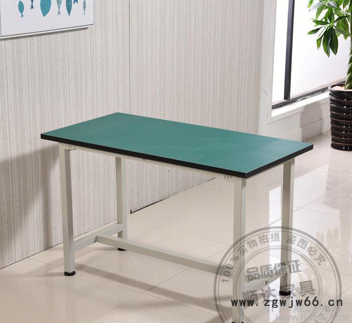 操作台电子手机维修台实验室车间装配桌裁剪钳工台桌防静电工作台图3