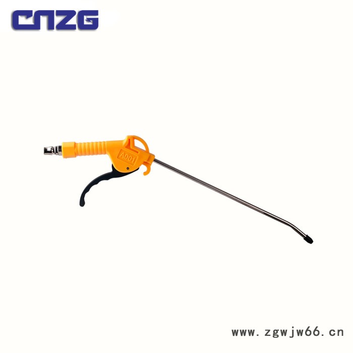 吹尘枪A001 吹尘枪长短款吹风枪配空压机气动工具带气管接头图2