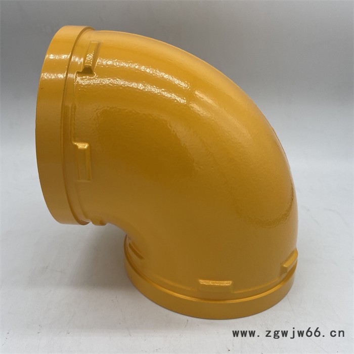 龙塑管件 沟槽管件 消防沟槽弯头 厂家图4