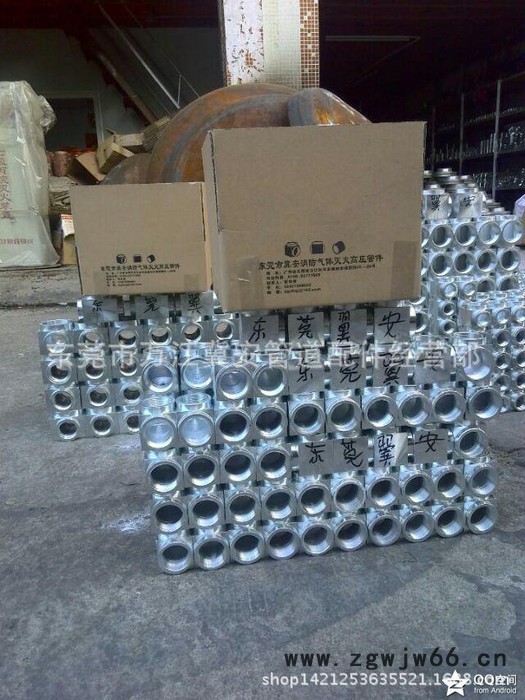 消防二氧化碳气体高压管件弯头法兰三通大量现货库存高压管件 消防气体灭火专用管件图2