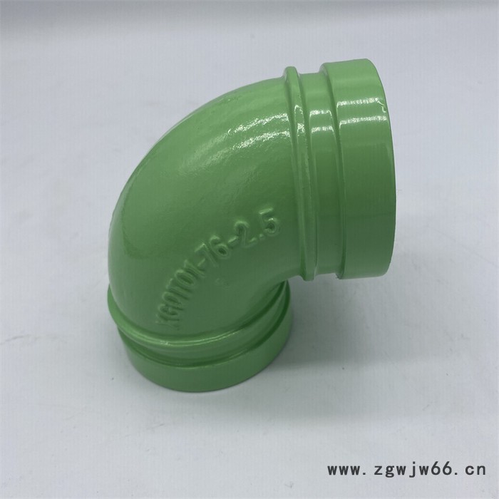 龙塑管件 消防管件 沟槽弯头 厂家报价图5