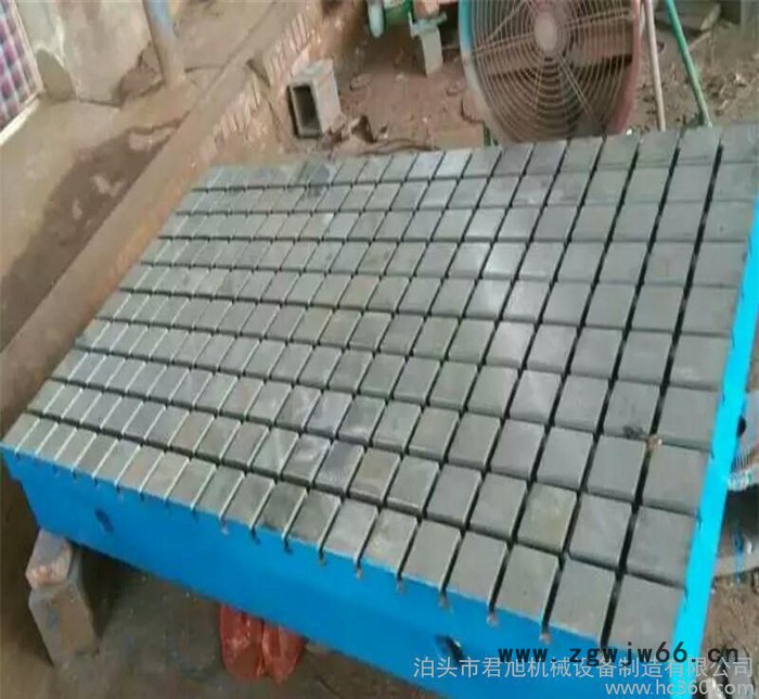 加厚铸铁平板焊接 装配 T型槽 铆焊 钳工平台 划线工作广州图2