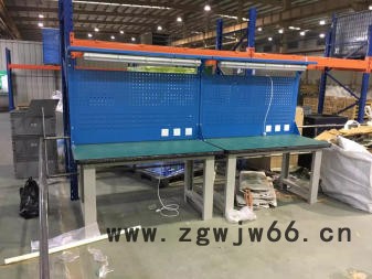 世腾GZ-01不锈钢防静电工作台钳工台打包台装配台流水线操作台生产线工作桌**图4