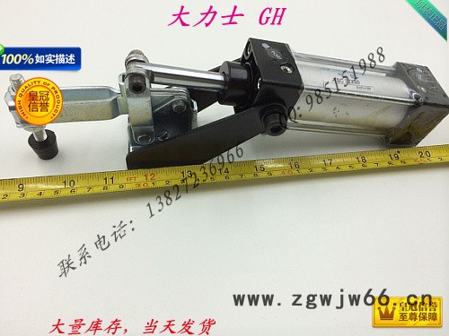 大力士品牌快速夹具/气动夹具/气动工具/气缸夹自动夹/GH-12130-A/油压驱动夹/丝印机床快速夹/工件压紧器/促销图2