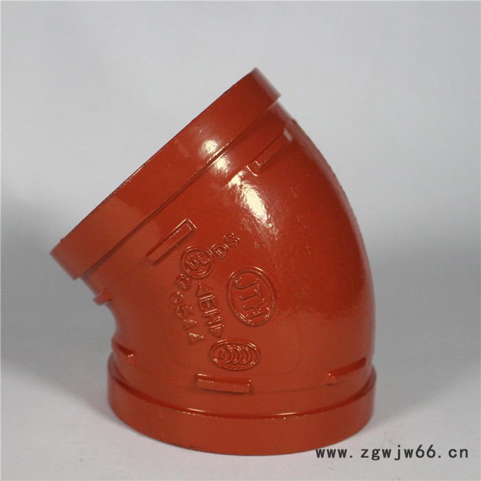 天和DN80沟槽弯头 沟槽式管件 佳润供应管件 库存量大涂塑衬塑加工图3