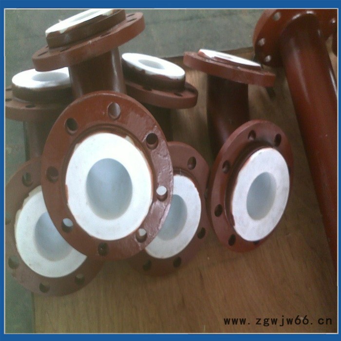 硕得管道涂塑管件钢衬四氟管道 衬四氟直管 衬塑管件图3