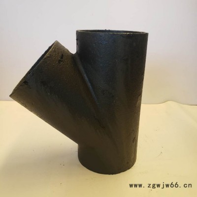 潍坊批发离心铸铁管配件 春天柔性铸铁管国标管件 铸铁管件