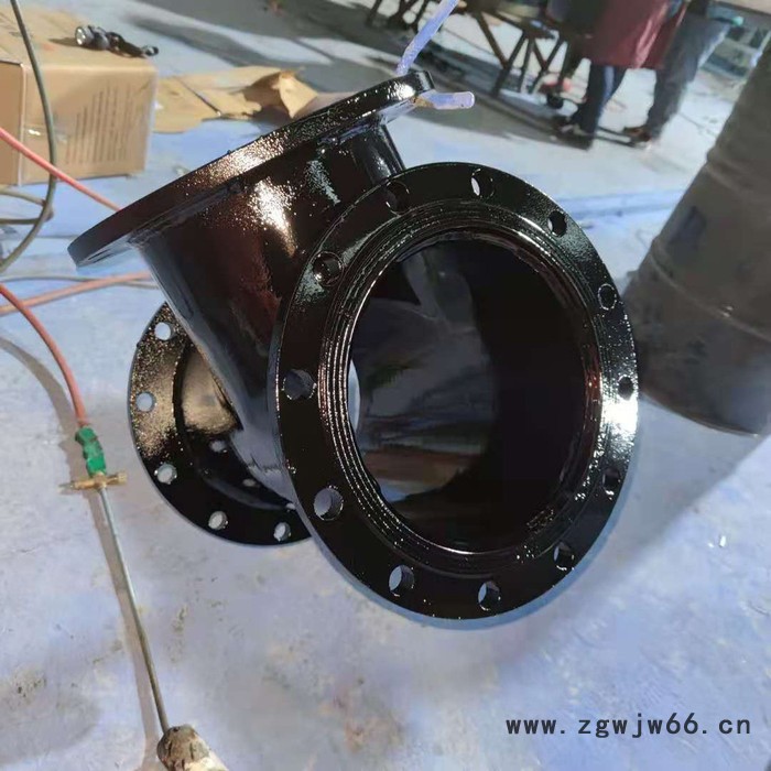 涂塑管件 消防涂塑钢管 沟槽管件 环氧煤沥青防腐管件 乾东管道图2