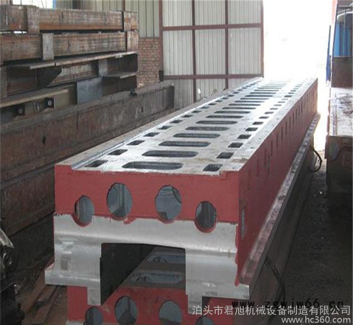 铸造大型加厚铸铁平板焊接 装配 T型槽 铆焊 钳工划线平台图3