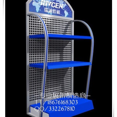 低价供应焊机展示架、电机货架、油锯展示台、割草机挂钩展示架、发电机展台、气动工具展示柜、层板货架 专用展示架