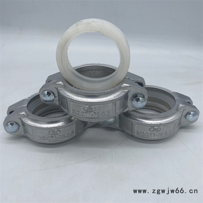 龙塑管件沟槽管件 沟槽管箍 销售厂家图5