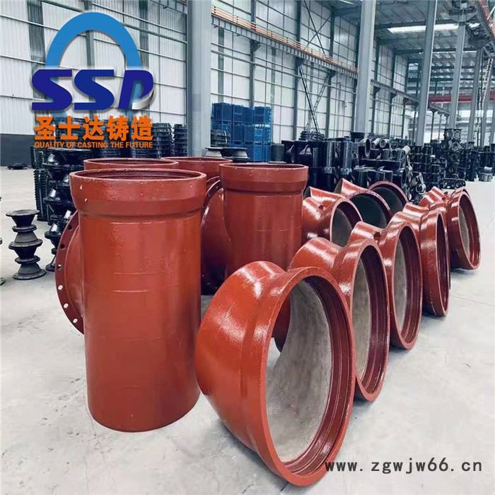球墨管件球墨铸铁供水管件 给水管连接件 双承异径管价格 圣士达铸造图4