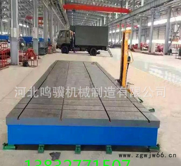 直销高精度铸铁平板/焊接/装配/T型槽/铆焊平台/钳工划线工作台图2