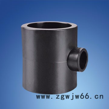 上海中塑PE三通 PE异径三通 承插三通 PE管材管件批发 PE管件图2