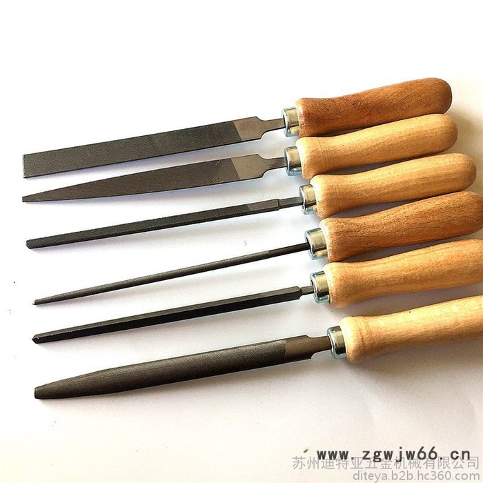 瑞士Vallorbe鱼牌 VLQ5450-4 6件 4寸 铬钢工程师锉刀套件钳工锉 高品质高效率 手工打磨锉套装图1